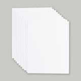 10 x 8" White Backing Boards